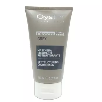OYSTER Directa Crazy Маска-краска для волос СЕРАЯ - 150мл - МАЛЕНЬКАЯ Inna Marka