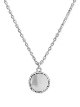 Ожерелье-амулет Flourish из перламутра Emanuele Bicocchi, серебяный