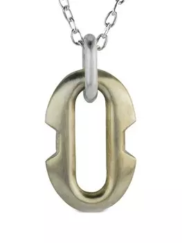 Ожерелье Deco Link Parts of Four, серебряный