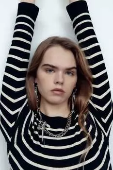 Цепочка ZARA, серебряный