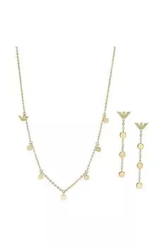 Ожерелье и серьги Emporio Armani, золото