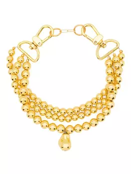 Ожерелье из бисера Atu Body Couture, золотой