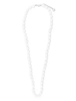 Ожерелье из бисера Emporio Armani, белый