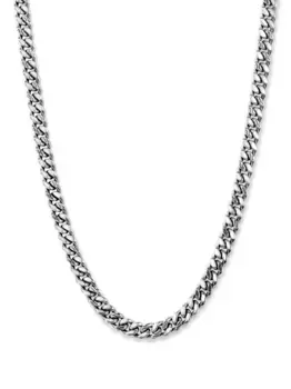 Ожерелье из цепочек-панцирных звеньев John Hardy, серебяный