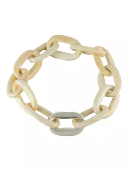 Ожерелье из четырех массивных звеньев бесконечной цепи (PB+PA) Parts of Four, нейтральный