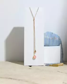 Ожерелье из цветных камней Stella Rittwagen, цвет Rosa