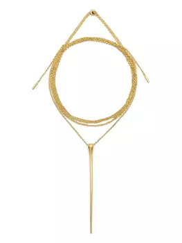 Ожерелье из мангольда Hugo Kreit, золотой