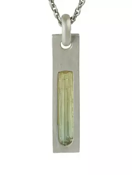 Ожерелье из пластин Parts of Four, серебряный