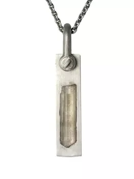 Ожерелье из пластин Parts of Four, серебряный