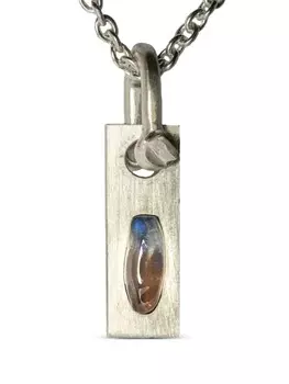 Ожерелье из пластин Parts of Four, серебряный