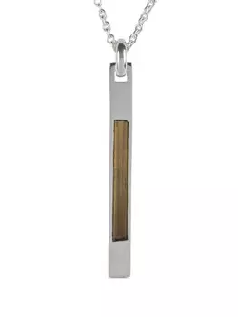 Ожерелье из пластин Parts of Four, серебряный