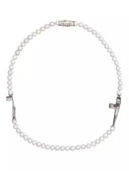 Ожерелье из пресноводного жемчуга SWEETLIMEJUICE, нейтральный
