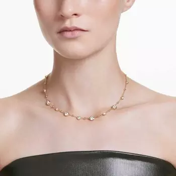 Ожерелье из янтаря Swarovski