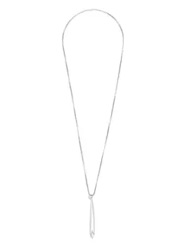 Ожерелье Liquid Spoon Leon Emanuel Blanck, серебяный