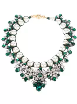 Ожерелье «Мариса» Shourouk, зеленый