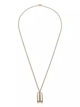 Ожерелье-рамка Victoria Beckham, золотой