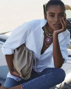 Ожерелье с кроликом из белого золота 18 карат Anita Ko, цвет Yellow Gold