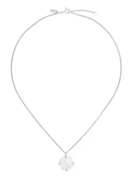 Ожерелье с кулоном в виде монеты Wouters & Hendrix, серебяный