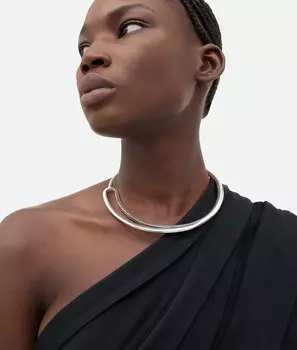 Ожерелье с оборками Bottega Veneta