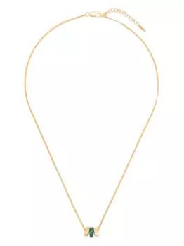 Ожерелье с подвесками из бисера «Абакус» Missoma, золотой