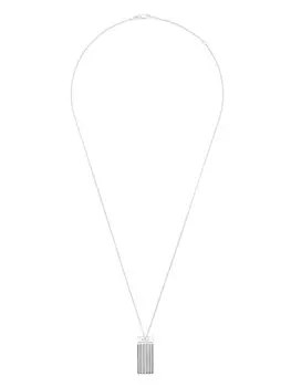 Ожерелье с подвеской Gordon из стерлингового серебра 8 г Le Gramme, серебряный