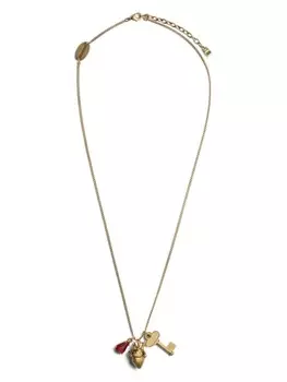 Ожерелье с подвеской-ключом Dsquared2, золотой