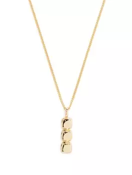 Ожерелье с подвеской в виде мини-подушки Tom Wood, золотой