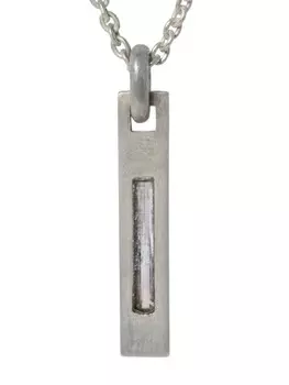 Ожерелье с подвеской в виде пластины Parts of Four, серебряный