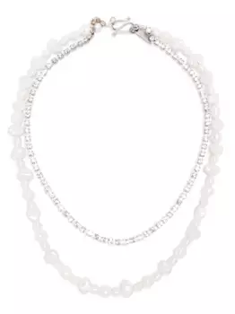 Ожерелье с жемчугом Forte Forte, серебяный