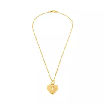 Ожерелье «Сердце любви» BALENCIAGA, золотой