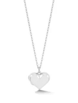 Ожерелье-талисман «Дауэр и Холл» с заветным сердцем DOWER AND HALL, серебряный