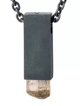 Ожерелье «Талисман Кубоид» Parts of Four, черный