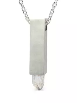 Ожерелье-талисман в форме куба Parts of Four, серебряный