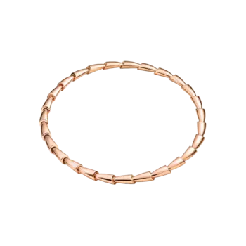 Ожерелье Vhernier Calla media из розового золота