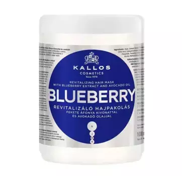 Оживляющая маска для волос Blueberry Kallos, 1.000 ml