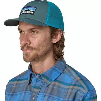P6 Кепка дальнобойщика Patagonia, цвет Nouveau Green