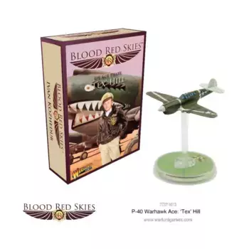 P-40 Warhawk Ace — холм «Текс», Blood Red Skies - Germany (1:200)