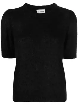 P.A.R.O.S.H. crew-neck short-sleeve top, черный