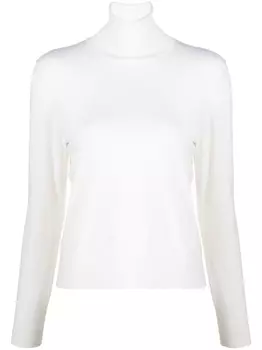 P.A.R.O.S.H. джемпер с высоким воротником, нейтральный цвет