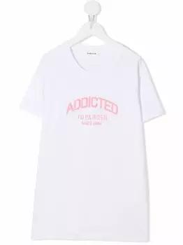 P.A.R.O.S.H. футболка с логотипом, белый
