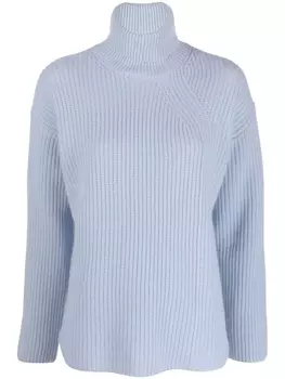 P.A.R.O.S.H. кашемировый джемпер с высоким воротником, синий