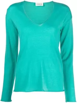 P.A.R.O.S.H. кашемировый джемпер тонкой вязки, синий