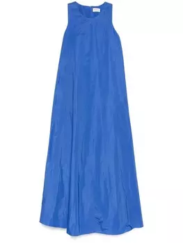 P.A.R.O.S.H. платье макси без рукавов, синий