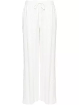 P.A.R.O.S.H. прямые брюки с пайетками, белый