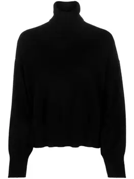 P.A.R.O.S.H. roll-neck cashmere jumper, черный