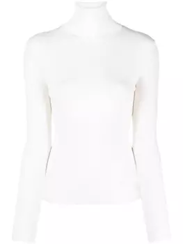 P.A.R.O.S.H. roll-neck wool jumper, нейтральный цвет