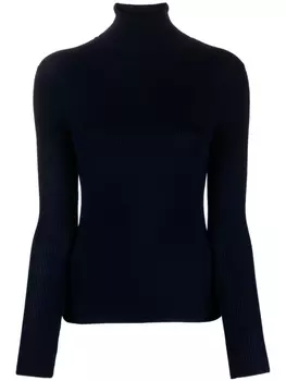 P.A.R.O.S.H. roll-neck wool jumper, синий