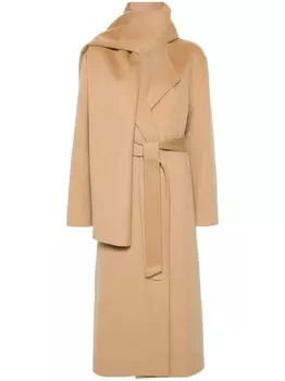 P.A.R.O.S.H. шерстяное пальто, коричневый