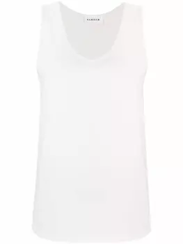P.A.R.O.S.H. топ с U-образным вырезом, белый