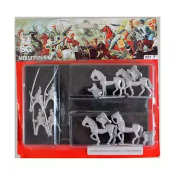 Пьемонтские драгуны в походной форме — прогулка, Historical Miniatures - Italian Independence Wars - (28mm) (Mirliton SG)